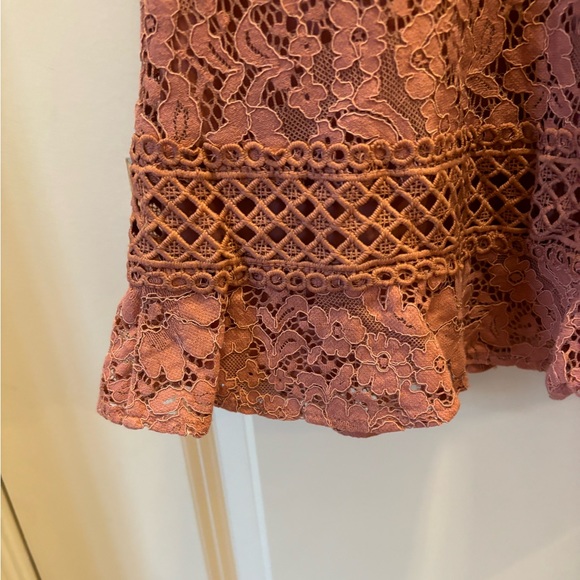 By Together Dress with overlay; medium; mauve in color - Picture 4 of 12